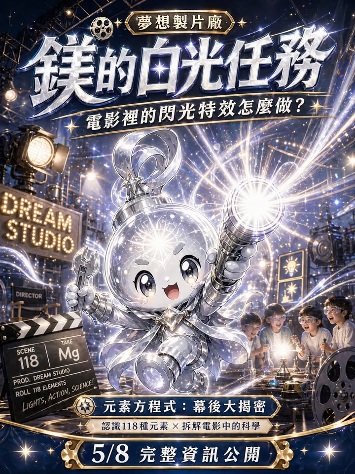 【鎂的白光任務|電影裡的閃光特效怎麼做?】