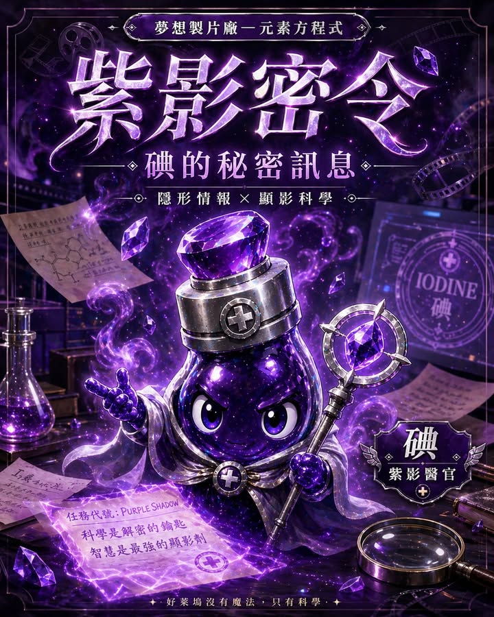 【碘的密令任務|隱形訊息真的能顯影嗎?】